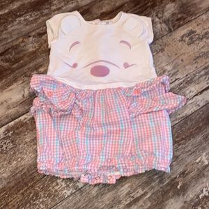 one piece 12-18 mo girl winnie the poo